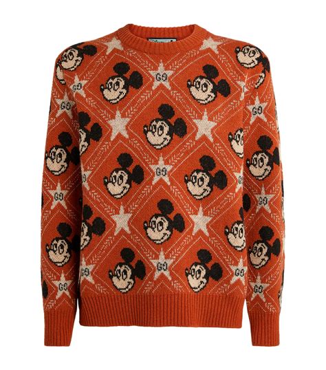 disney gucci christmas sweater|mickey mouse wearing Gucci.